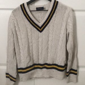 RETRO Ralph Lauren Tennis Sweater